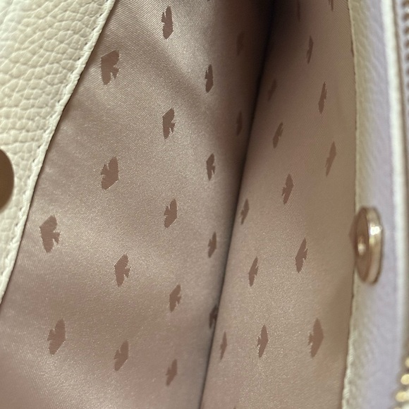 Kate Spade Light Beige Satchel Purse Handbag - Picture 7 of 7